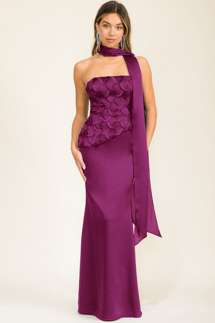 ANDREA VESTIDO MAGENTA