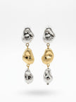 ARETE PLATA CON DORADO