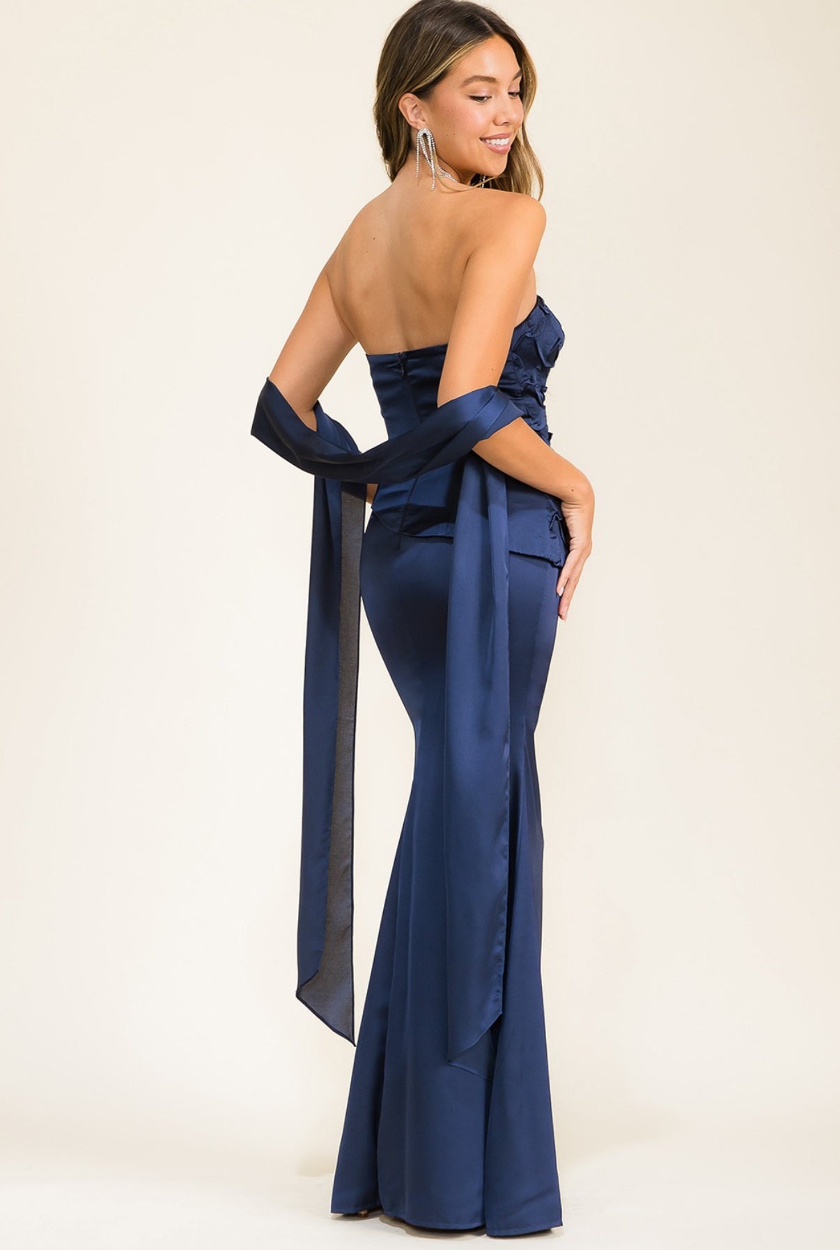 ANDREA VESTIDO AZUL MARINO