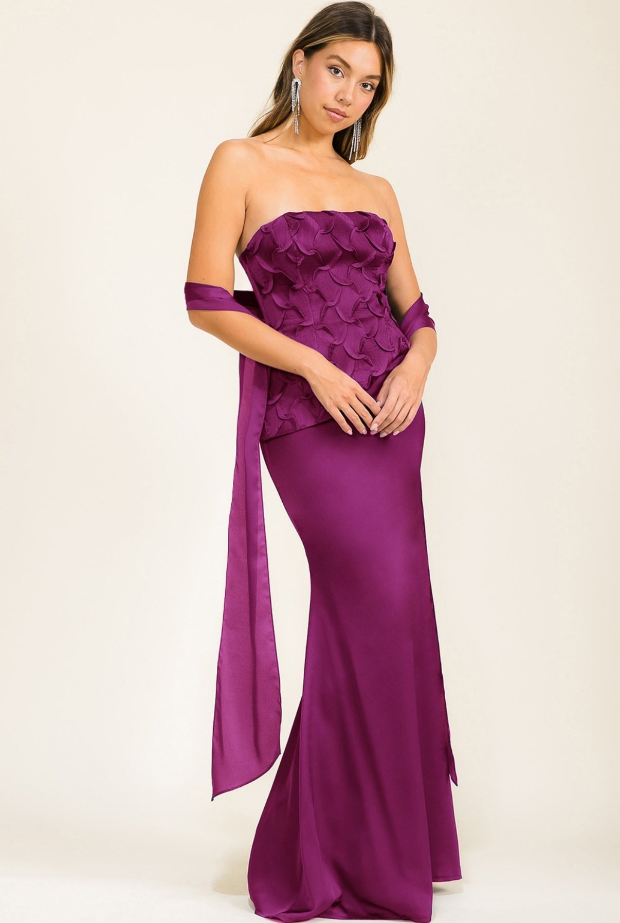 ANDREA VESTIDO MAGENTA