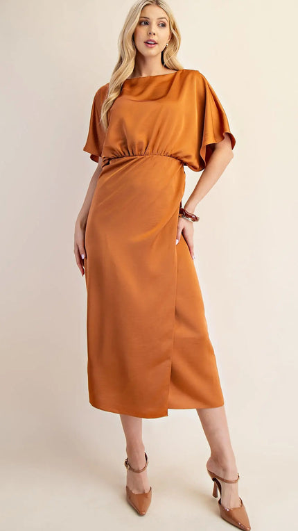 VESTIDO TERRACOTA