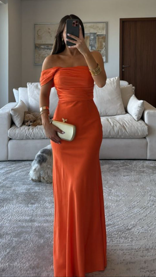 VESTIDO NARANJA