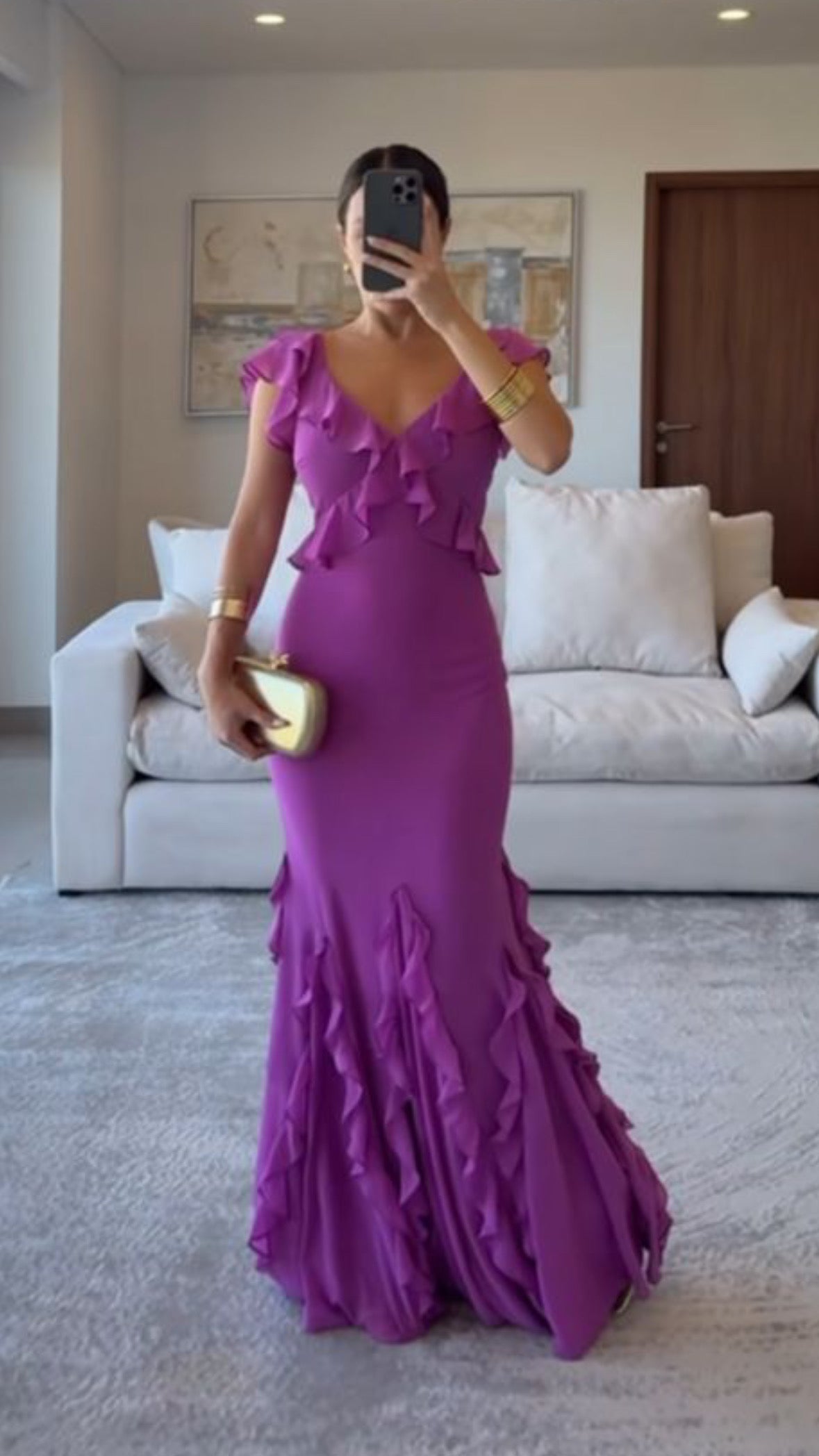 BLOOM VESTIDO MORADO