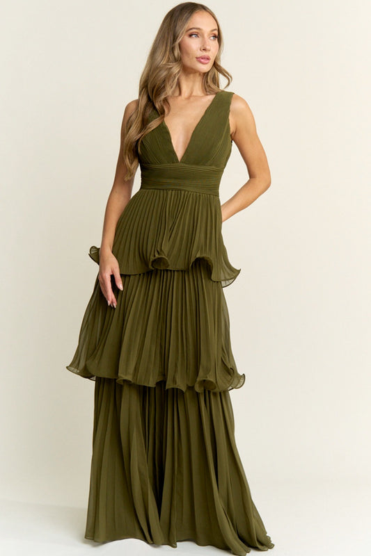 DESSIRE VESTIDO VERDE OLIVO