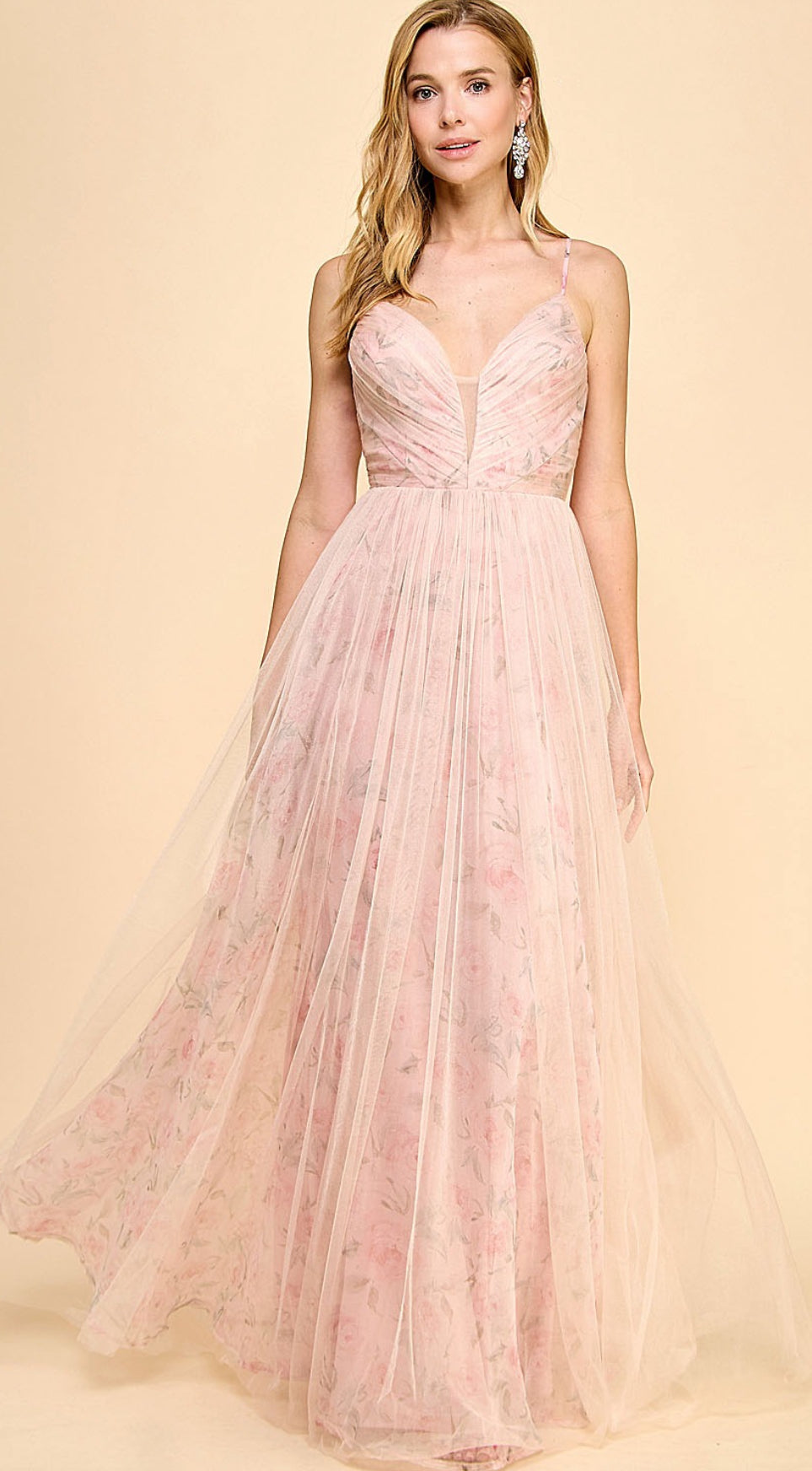 MM2729 VESTIDO ROSA FLORAL BLUSH