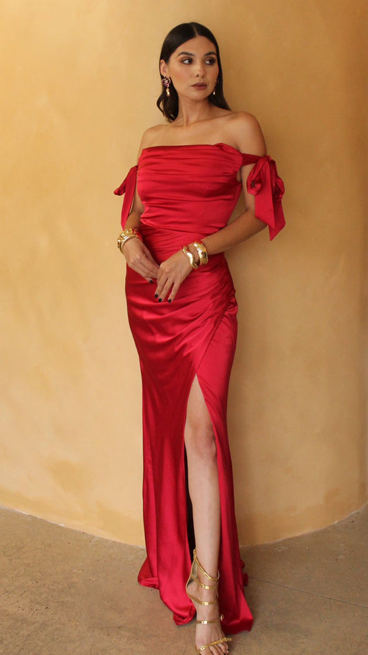 VESTIDO ROJO