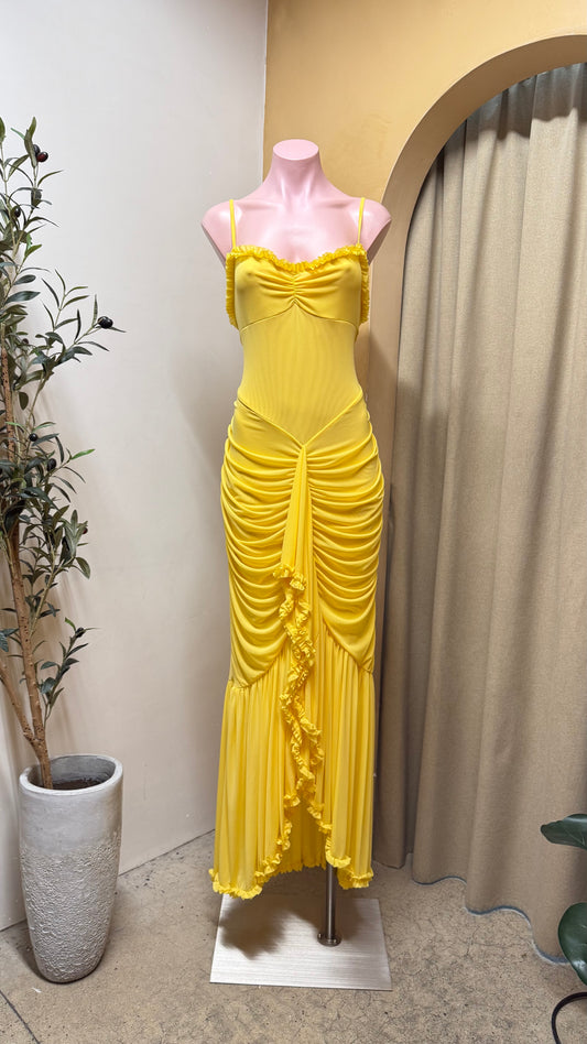 VESTIDO AMARILLO