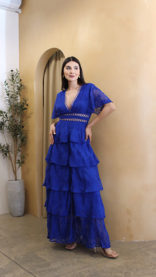 VESTIDO AZUL REY