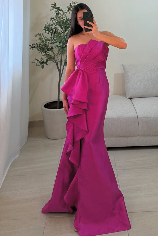 BARBARA VESTIDO ROSA FIUSHA