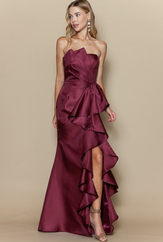 BARBARA VESTIDO VINO