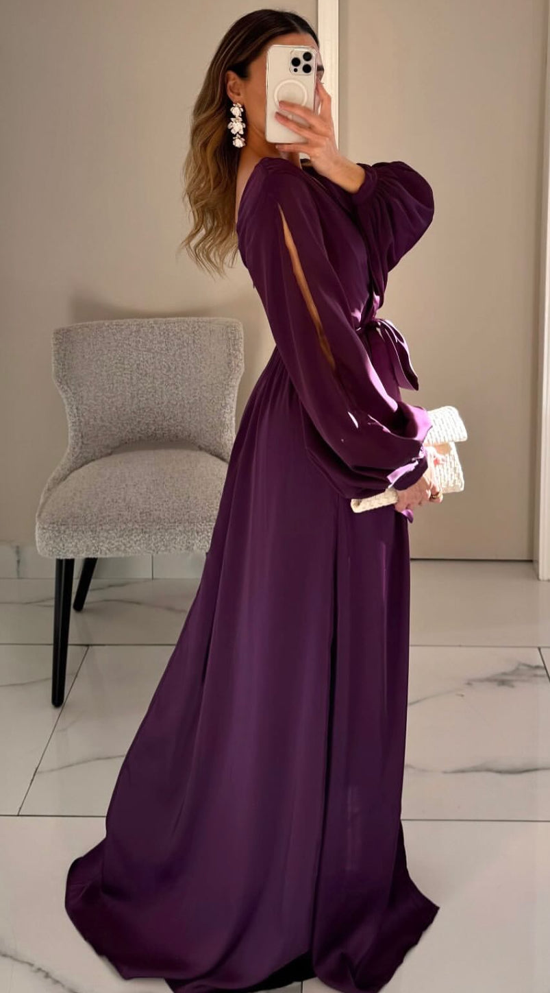 VESTIDO MORADO