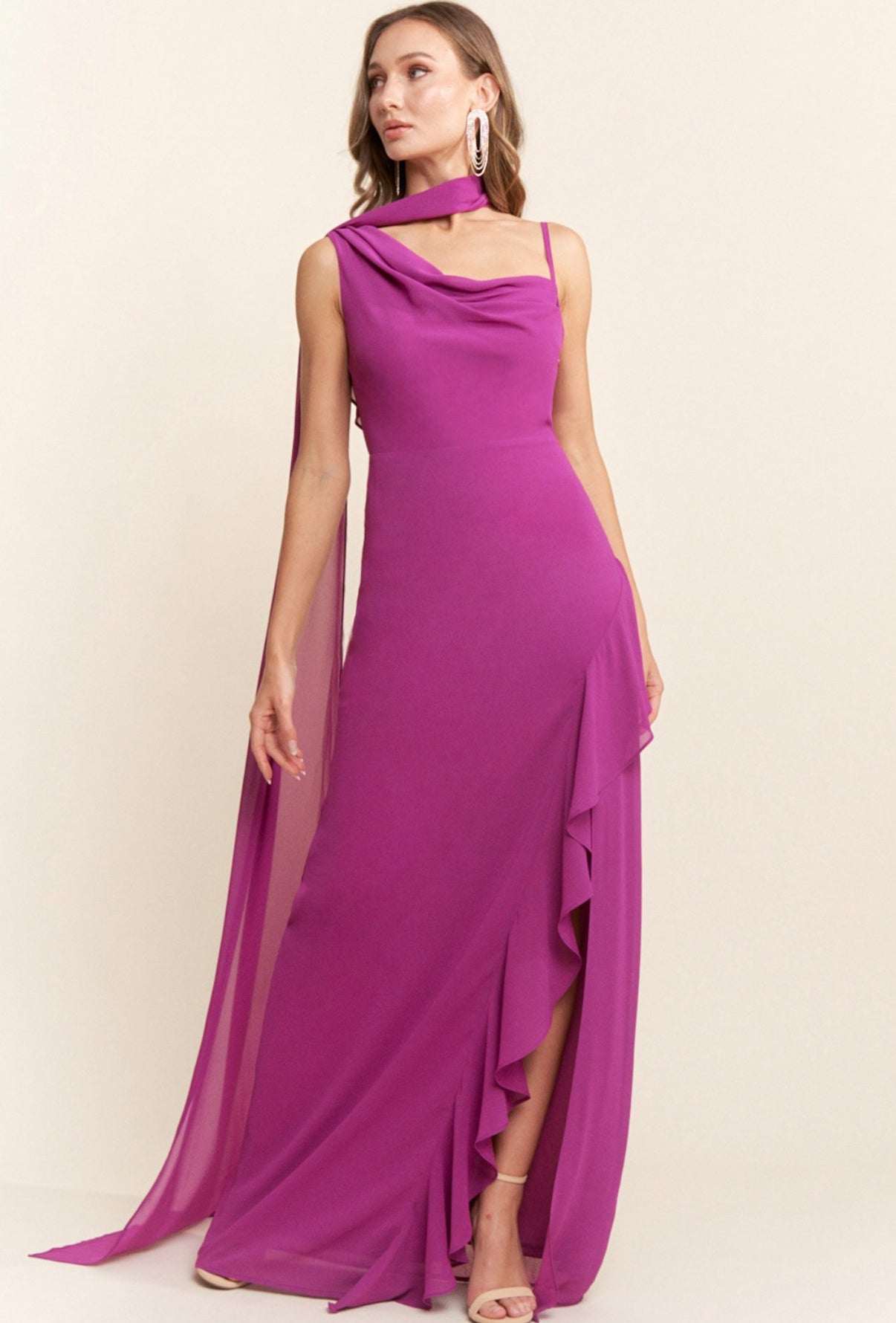 AGNES VESTIDO ROSA VIOLETA