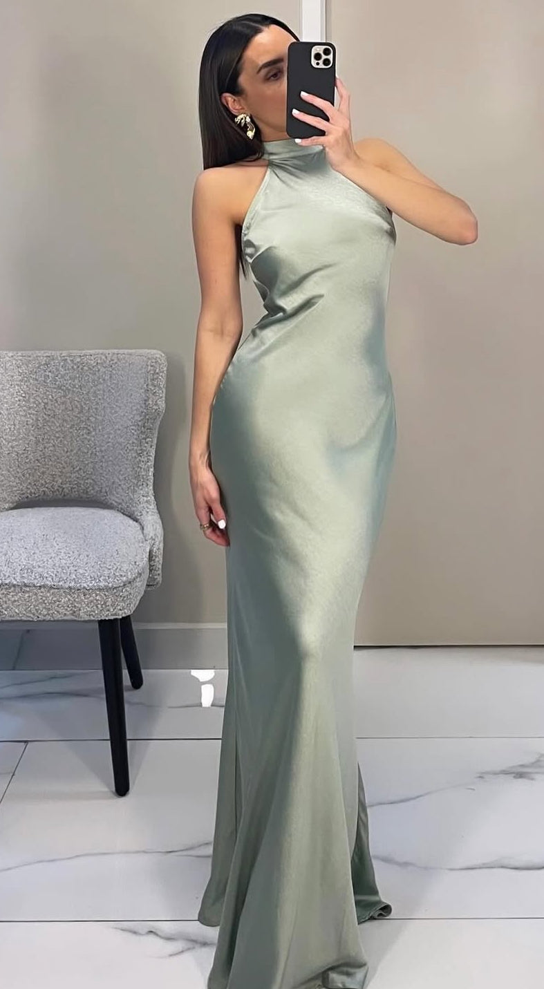 ALYA VESTIDO VERDE SAGE