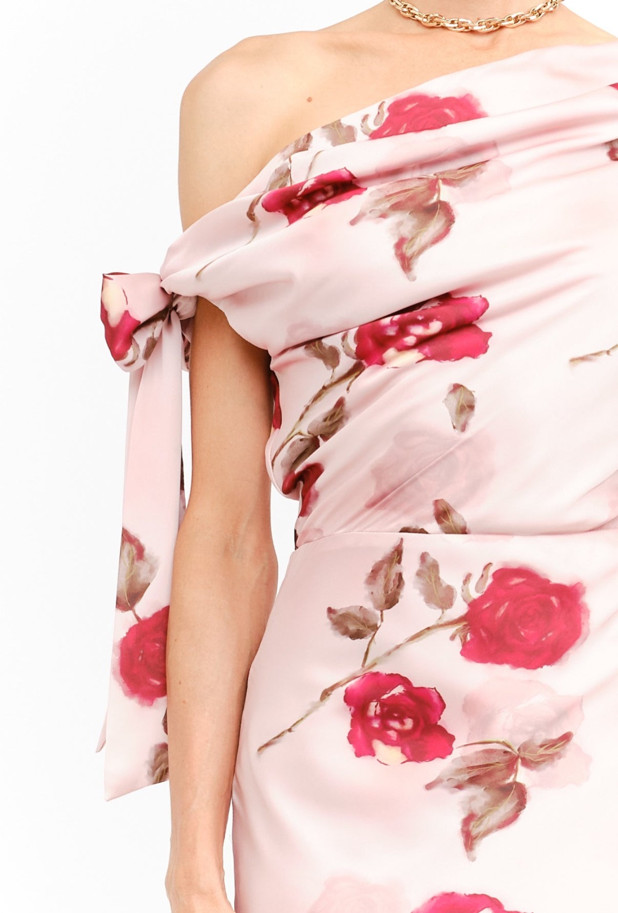 VESTIDO ROSA ESTAMPADO