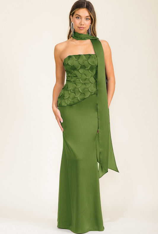 ANDREA VESTIDO VERDE MANZANA