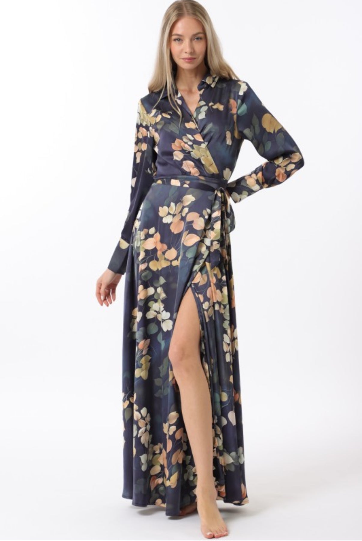 CHELSEA VESTIDO AZUL ESTAMPADO