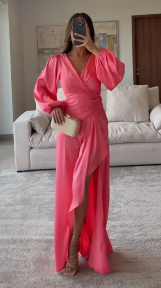 VESTIDO CORAL