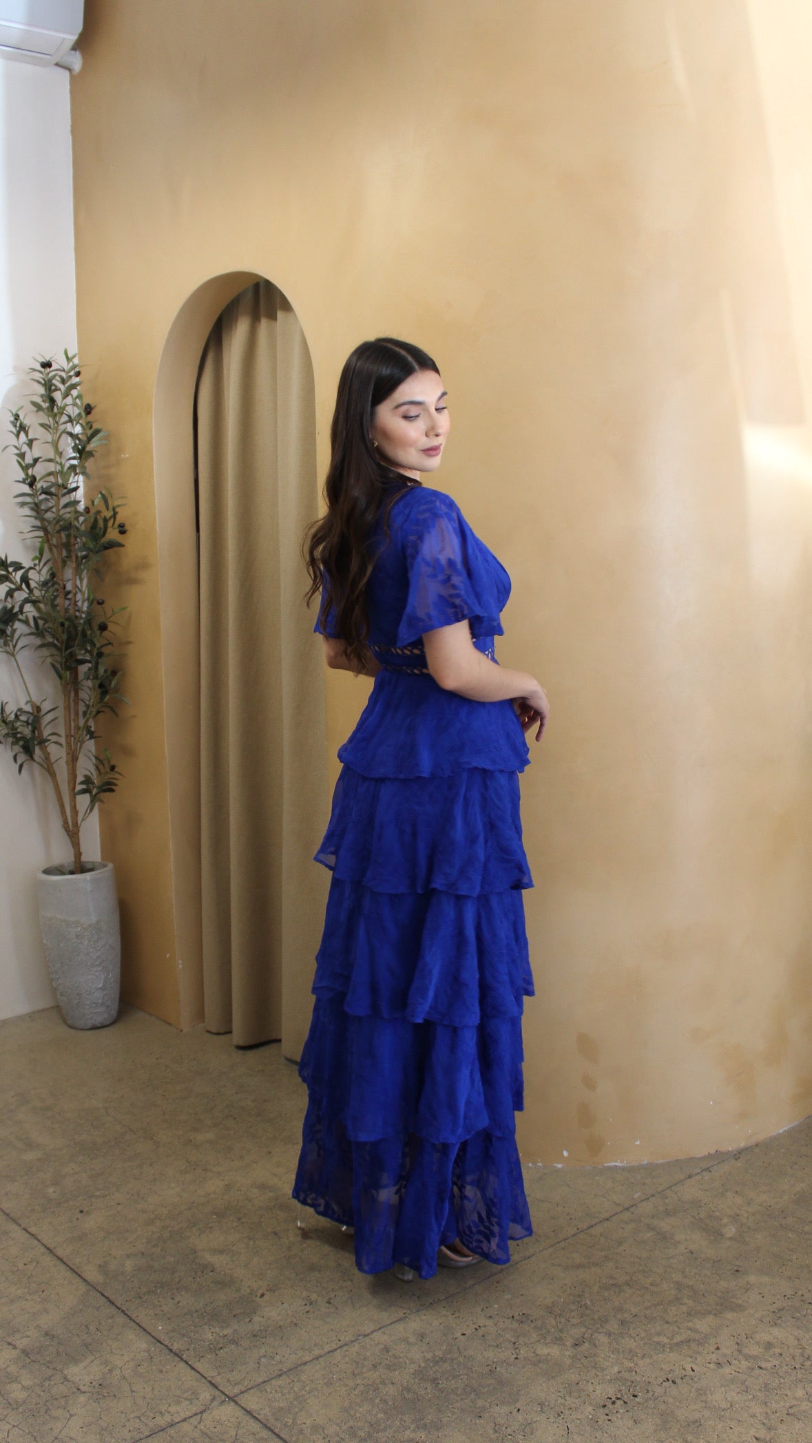 VESTIDO AZUL REY