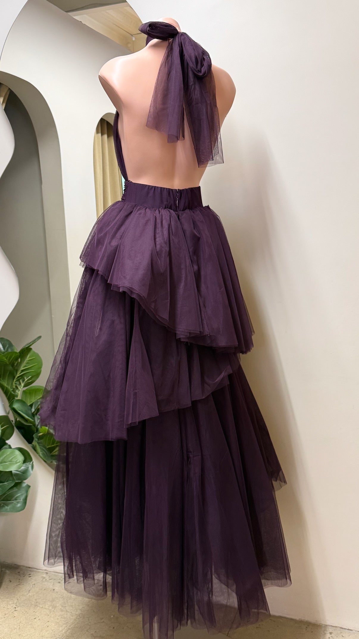 ÁGATA VESTIDO MORADO MULBERRY