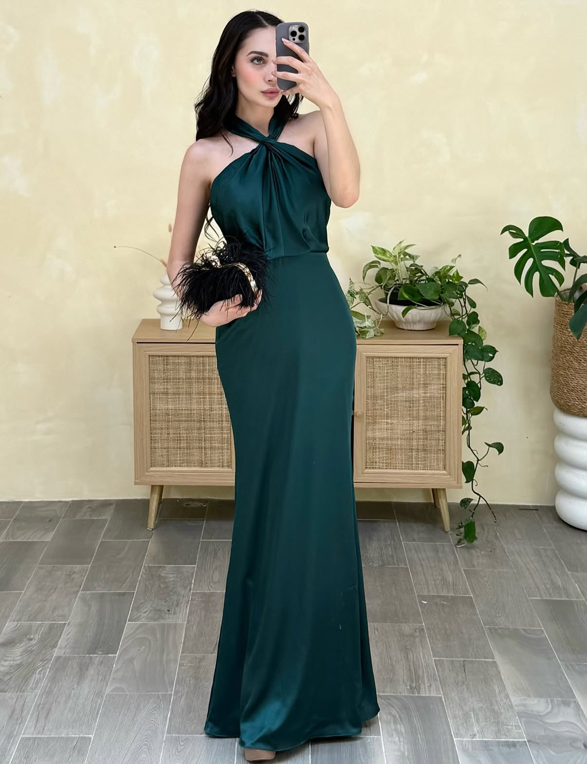 ADA VESTIDO VERDE ESMERALDA