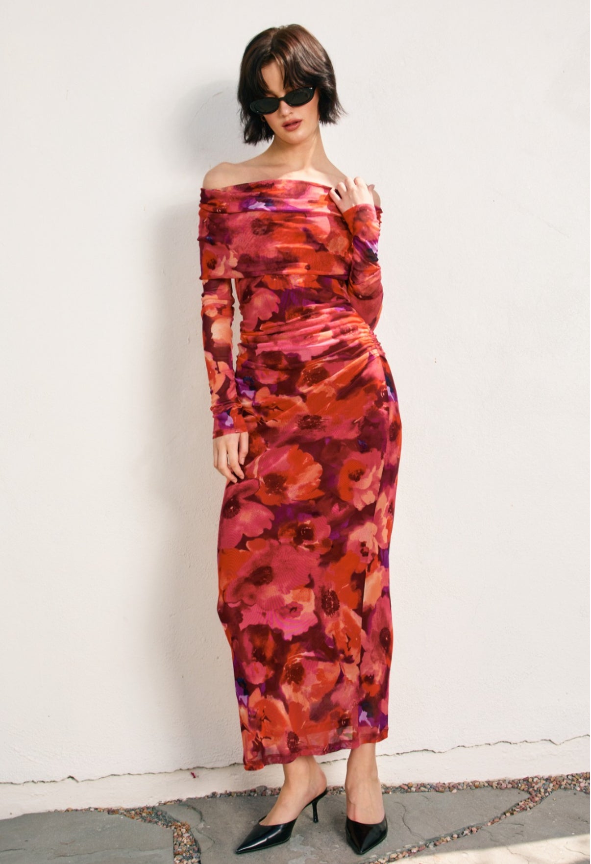 VESTIDO ESTAMPADO MESH