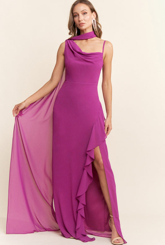 AGNES VESTIDO ROSA VIOLETA