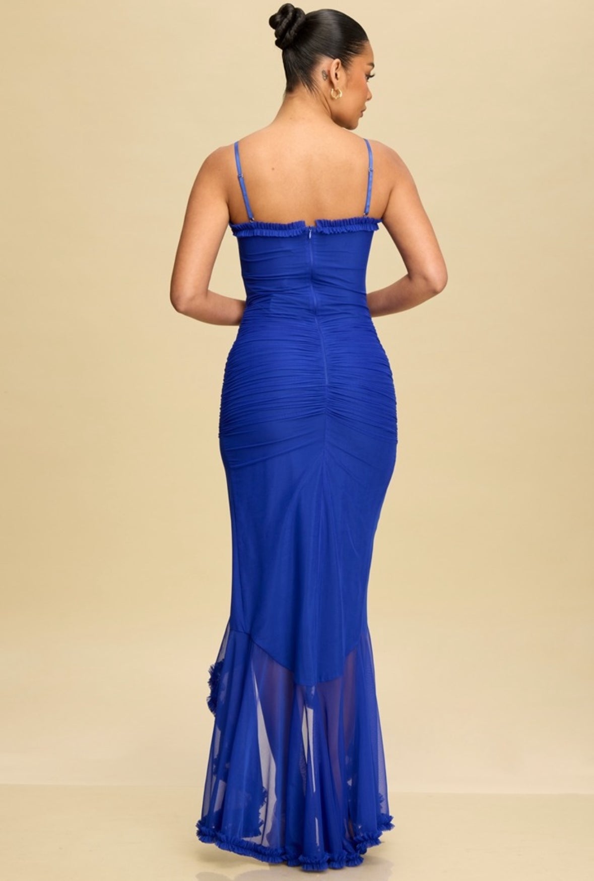 ARIEL VESTIDO AZUL REY