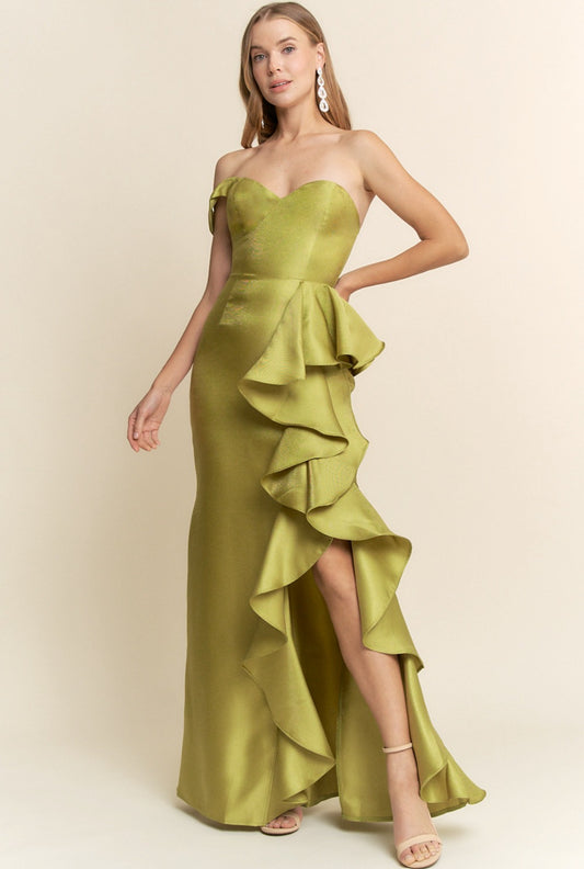 CONSTANZA VESTIDO VERDE