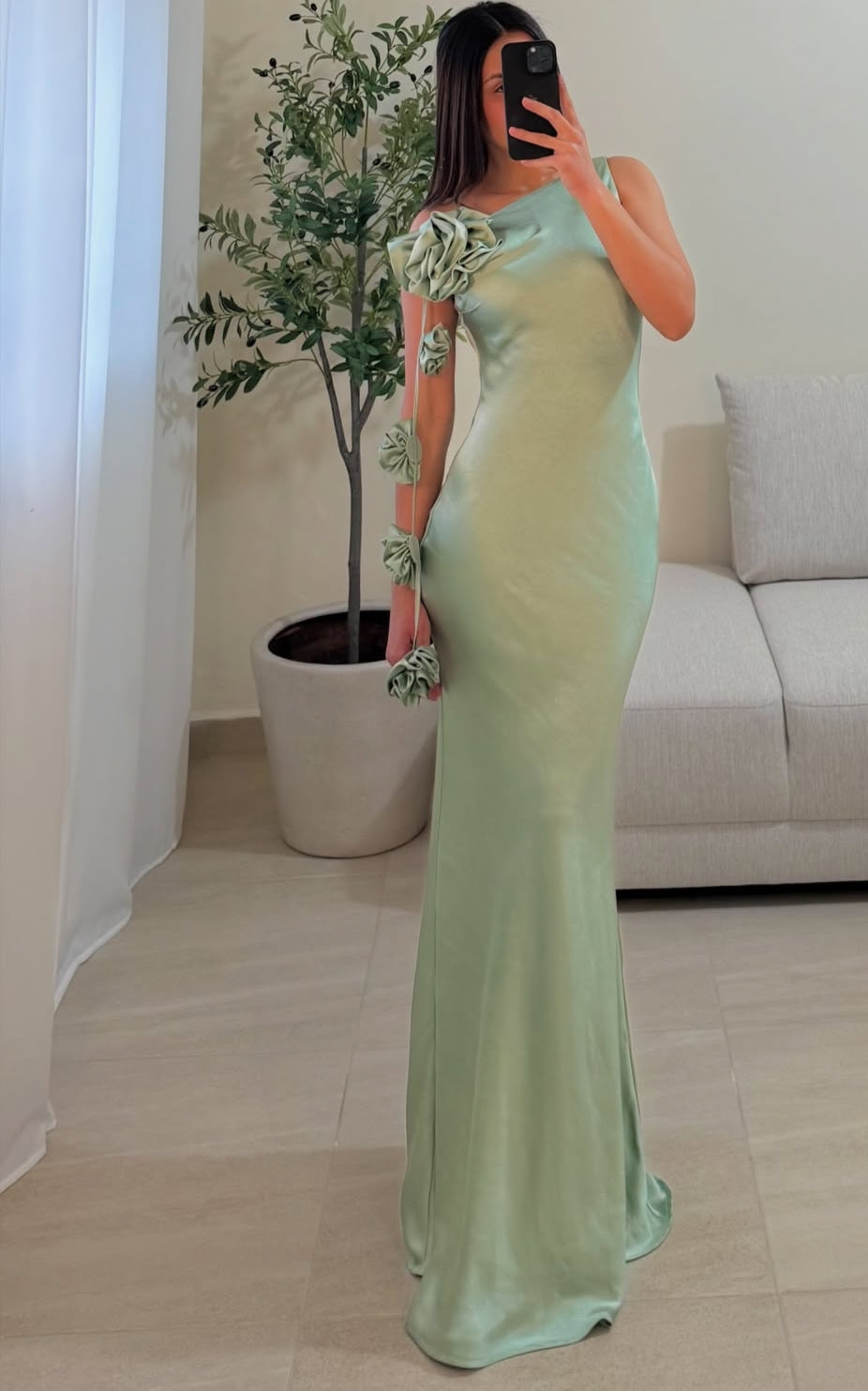 ABRIL VESTIDO SAGE