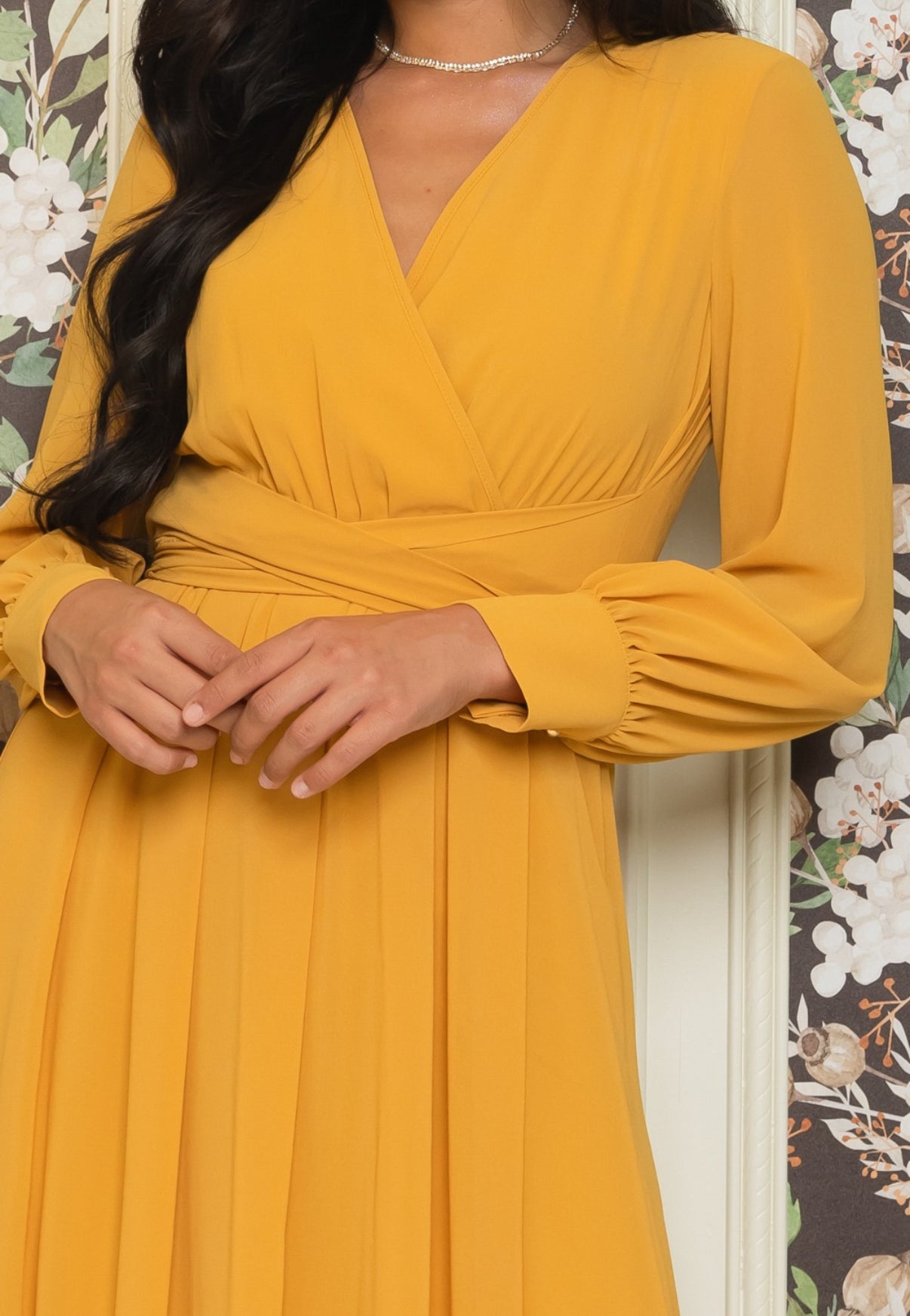 LISA VESTIDO MOSTAZA