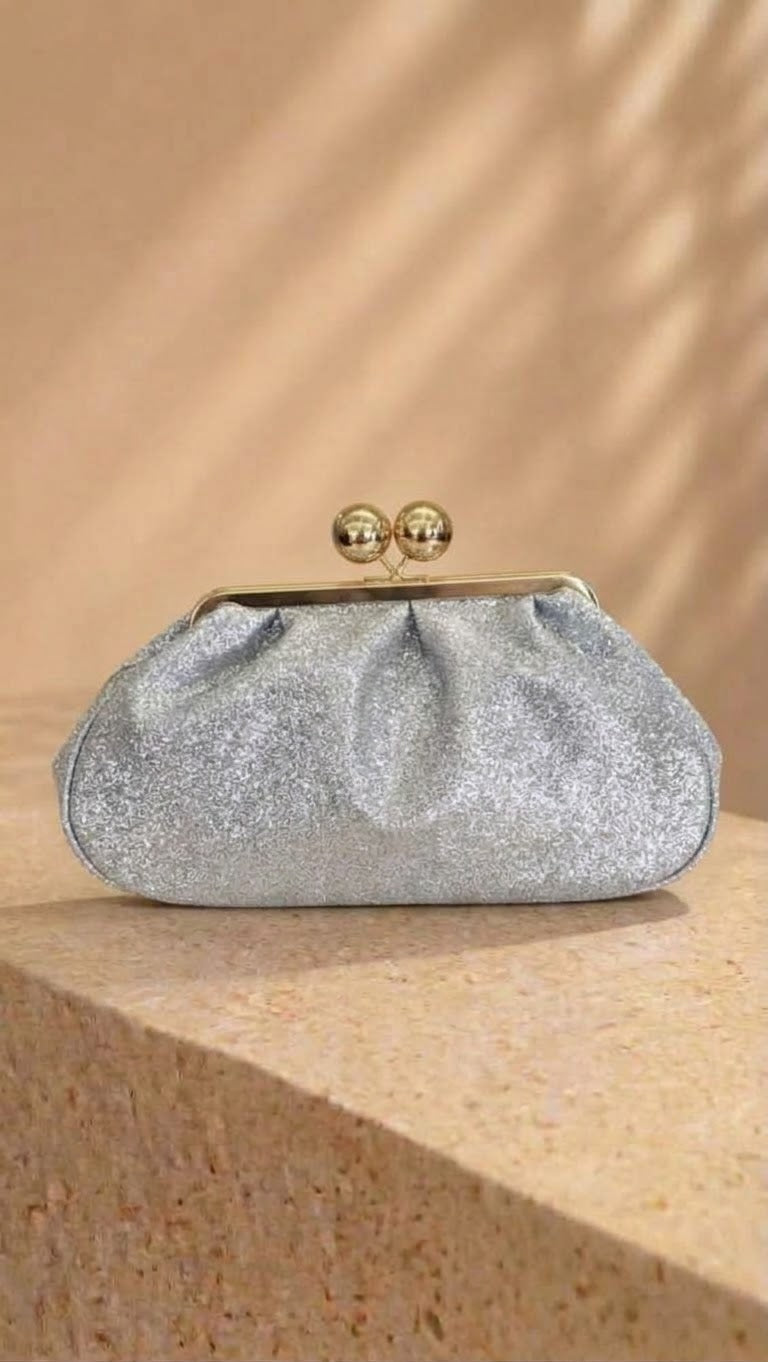 BOLSO PLATEADO