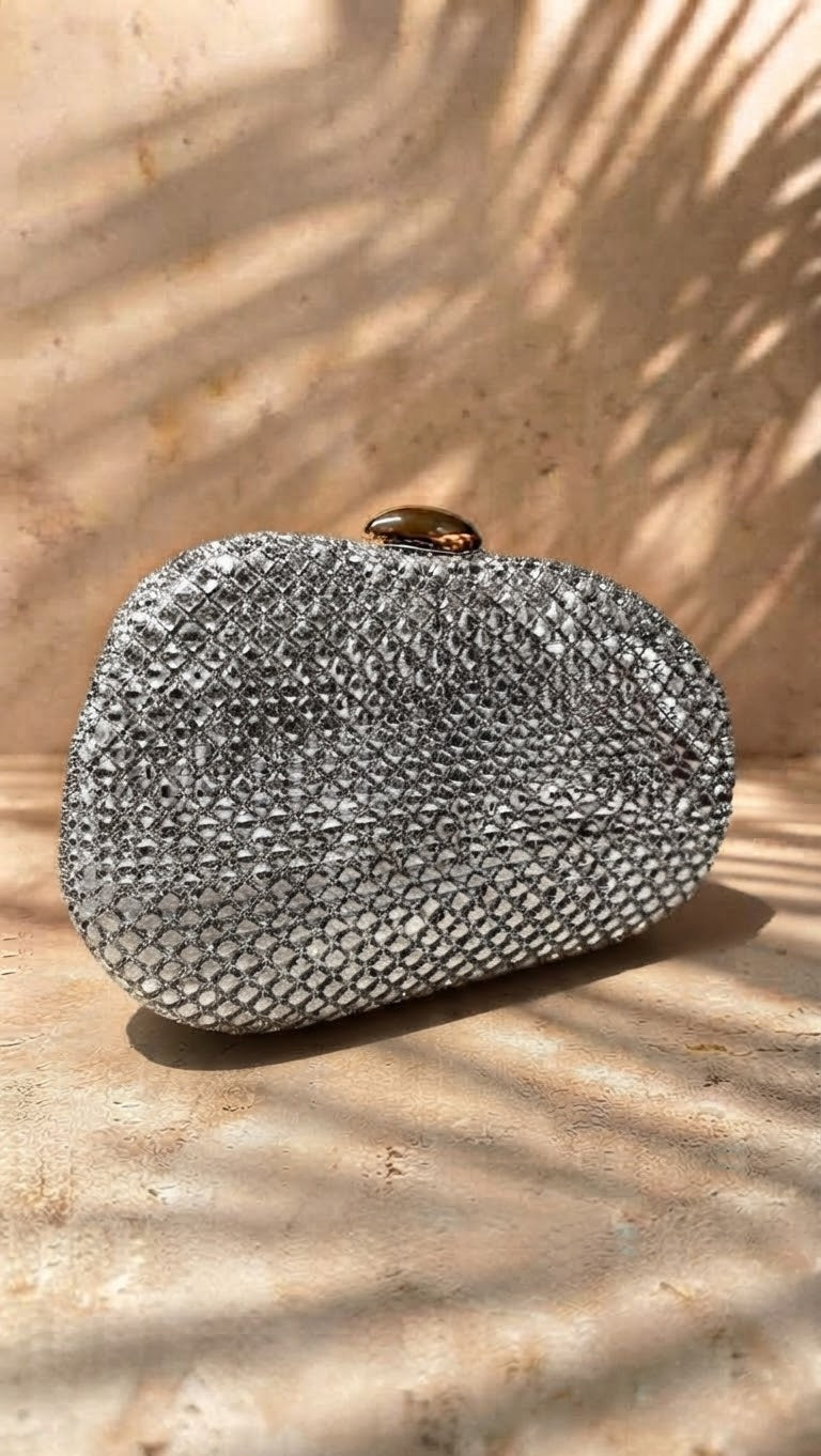 BOLSO PLATEADO