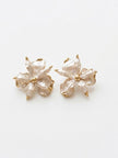 ARETE PERLA CON DORADO