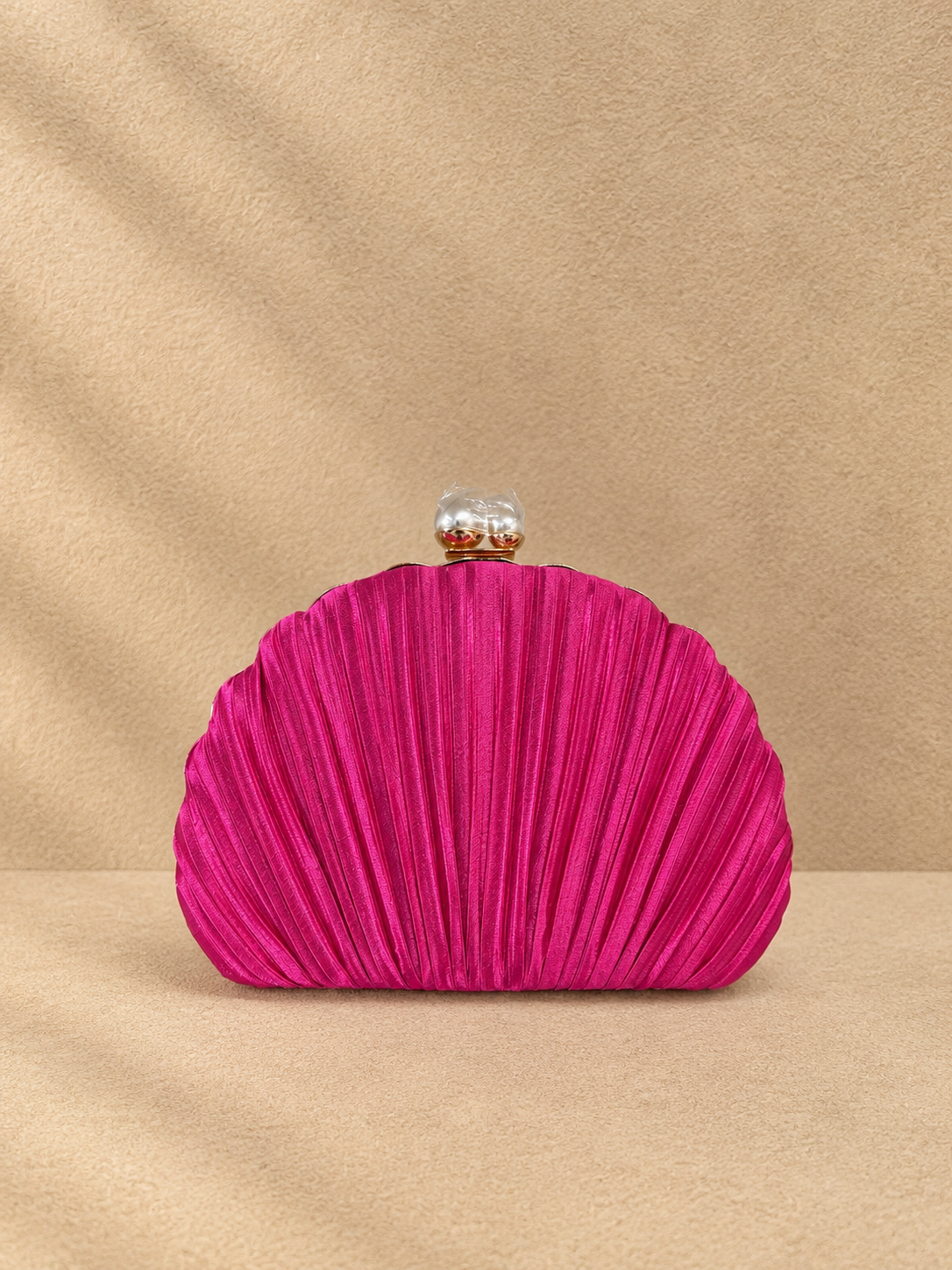 BOLSO ROSA DORADO