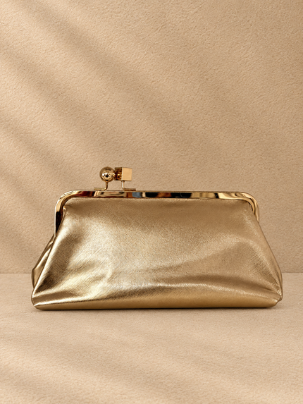 BOLSO DORADO BRONCE