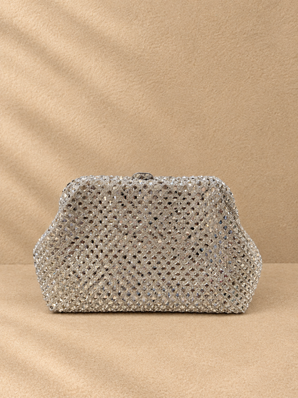 BOLSO PLATEADO