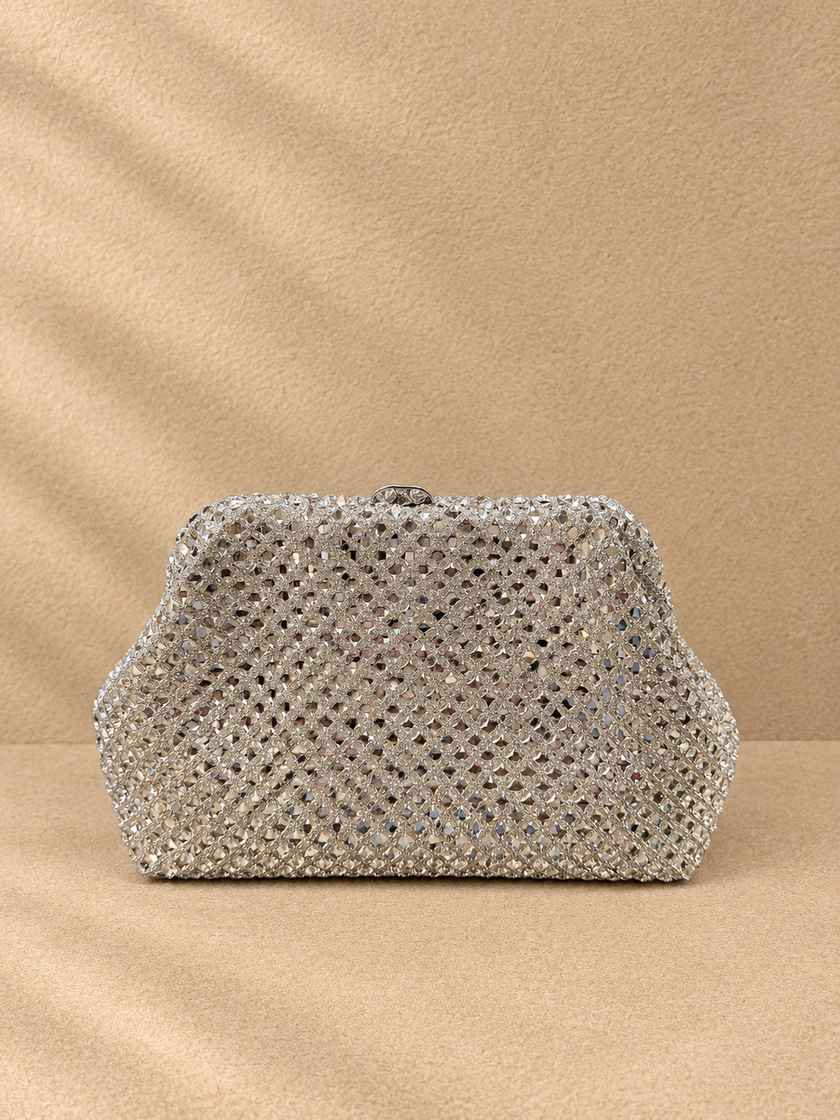 BOLSO PLATEADO