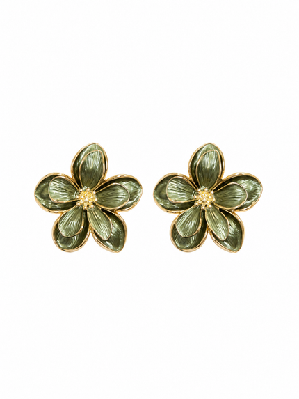 ARETE FLOR VERDE