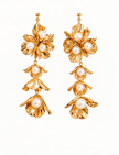 ARETE DORADO CON PERLA