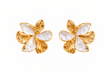 ARETE FLOR APERLADA