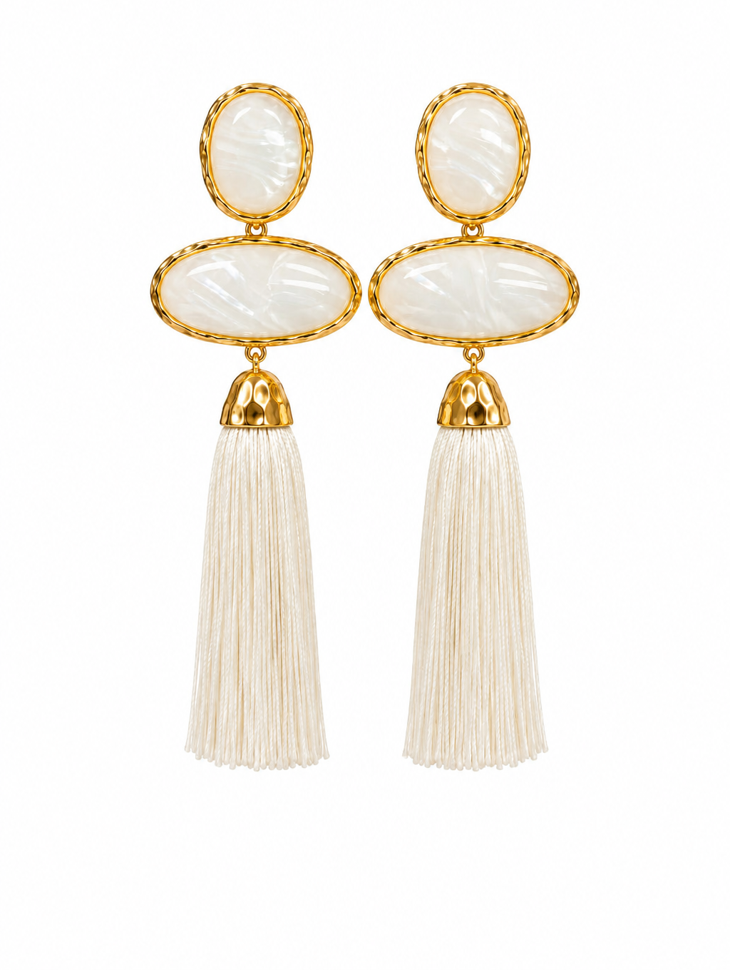 ARETE DORADO CON PERLA
