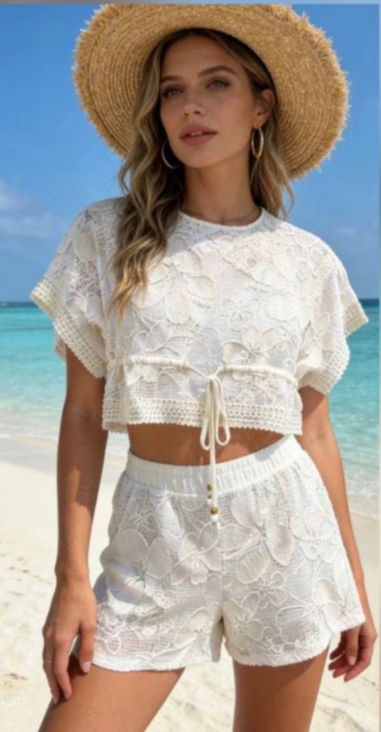 SET SHORT IVORY