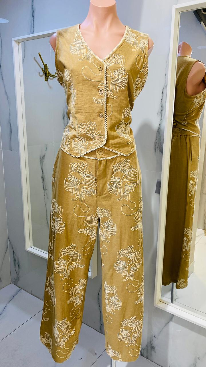 SET PANTALON MOCA