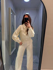 SET PANTALON IVORY