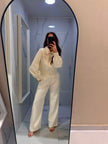 SET PANTALON IVORY
