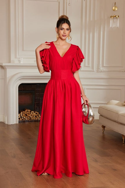 SET ROJO FALDA