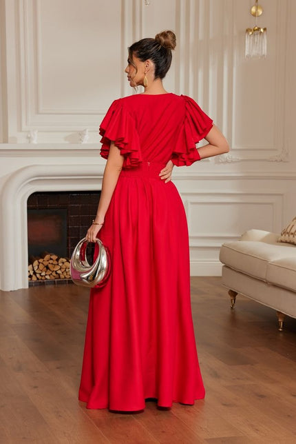 SET ROJO FALDA