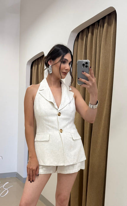 SET SHORT BEIGE